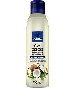 Oleo Capilar Avante Coco - Embalagem 12X100 ML - Preço Unitário R$6,08