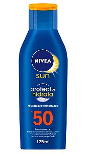 Protetor Solar Nivea Sun Fps 50 Protect E Hidrata - Embalagem 1X125 ML