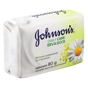 Sabonete Johnson Erva Doce - Embalagem 12X80 GR - Preço Unitário R$2,54
