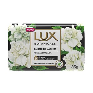 Sabonete Lux Suave Branco Buque De Jasmim Pele Aveludada - Embalagem 12X85 GR - Preço Unitário R$2,15