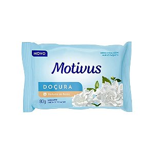 Sabonete Motivus Docura Branco 80Gr - Embalagem 12X80 GR - Preço Unitário R$0,99