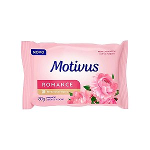Sabonete Motivus Romance Rosa 80Gr - Embalagem 12X80 GR - Preço Unitário R$0,99