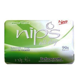 Sabonete Nips Suave Verde - Mate Verde - Embalagem 12X90 GR - Preço Unitário R$1,27