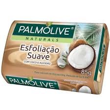 Sabonete Palmoline Suave Esfoliação Suave Coco E Algodao - Embalagem 12X85 GR - Preço Unitário R$2,37