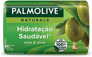 Sabonete Palmolive Suave Hidrataçao Saudavel - Aloe E Oliva - Embalagem 12X85 GR - Preço Unitário R$2,34