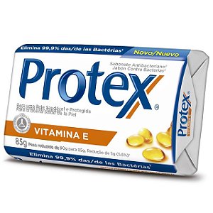 Sabonete Protex Vitamina E - Embalagem 12X85 GR - Preço Unitário R$3,96
