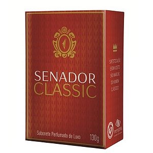 Sabonete Senador Classic - Embalagem 12X130 GR - Preço Unitário R$6,09