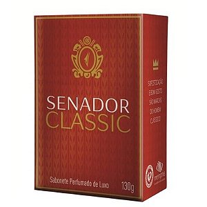 Sabonete Senador Classic - Embalagem 12X130 GR - Preço Unitário R$6,18