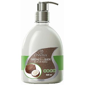Sabonete Liquido Cheveux Coco - Embalagem 1X500 ML