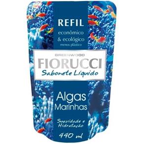 Sabonete Liquido Refil Fiorucci Algas Marinhas - Embalagem 1X440 ML