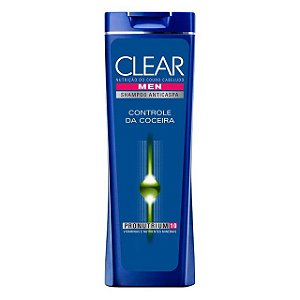 Shampoo Clear Anticaspa Men Controle E Alivio De Coceiro - Embalagem 1X200 ML