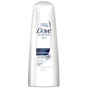 Shampoo Dove Reconstruçao Completa - Embalagem 1X200 ML