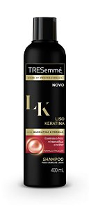 Shampoo Tresemme Liso Keratina - Embalagem 1X400 ML