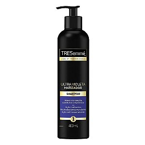 Shampoo Tresemme Matizador Ultra Violeta 400Ml - Embalagem 1X400 ML