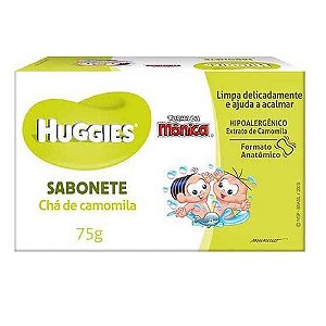 Sabonete Infantil Turma Da Monica Camomila - Embalagem 12X75 GR - Preço Unitário R$2,7