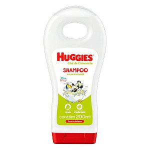 Shampoo Infantil Huggies Turma Da Monica Camomila - Embalagem 1X200 ML