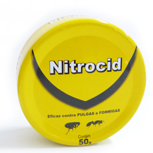 Inseticida Em Po Nitrocid - Embalagem 12X50 GR - Preço Unitário R$4,77