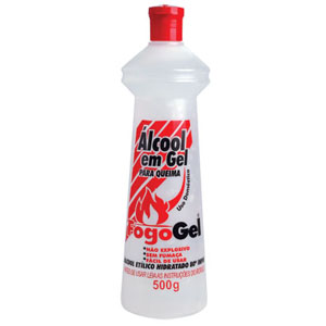 Alcool Em Gel Fogogel Red Acendedor 80Gl - Embalagem 12X460 GR - Preço Unitário R$5,91