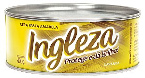 Cera Pasta Ingleza Amarela - Embalagem 1X400 GR