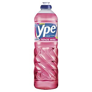 Detergente Liquido Ype Clear Care - Embalagem 24X500 ML - Preço Unitário R$2,62