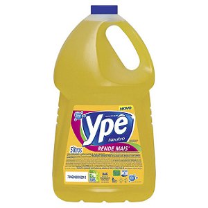 Detergente Liquido Lava Loucas Institucional Ype Neutro 5 Litros - Embalagem 1X5 LT