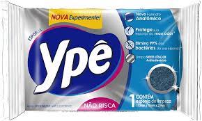 Esponja Ype Dupla Face Antibactericida Nao Risca - Embalagem 60X1 UN - Preço Unitário R$1,27