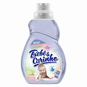 Lava Roupas Liquido Infantil Bebe & Carinho Tradicional - Embalagem 12X500 ML - Preço Unitário R$5,77