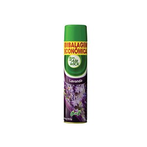 Purificador De Ar Bom Ar Aerossol Lavanda 6 Em 1 - Embalagem 1X360 ML