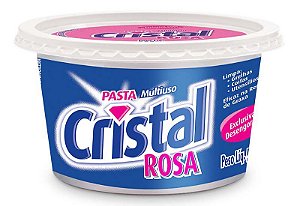 Sabao Em Pasta Cristal Rosa - Embalagem 24X500 GR - Preço Unitário R$4,65