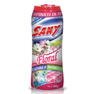 Saponaceo Sanymix Em Po Flor - Embalagem 12X300 GR - Preço Unitário R$2,68