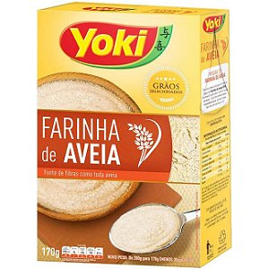 Farinha De Aveia Yoki - Embalagem 12X170 GR - Preço Unitário R$4,01