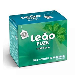 Cha Leao Hortela - Embalagem 10X10 UN - Preço Unitário R$3,19