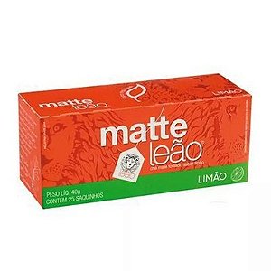 Cha Leao Mate Limao - Embalagem 10X25 UN - Preço Unitário R$4,9