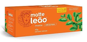 Cha Leao Mate Natural - Embalagem 10X25 UN - Preço Unitário R$4,6