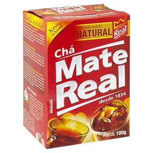 Cha Mate Real Natural - Embalagem 5X100 GR - Preço Unitário R$3,55