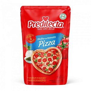 Molho De Tomate Predilecta Sache Pizza - Embalagem 32X300 GR - Preço Unitário R$2,09