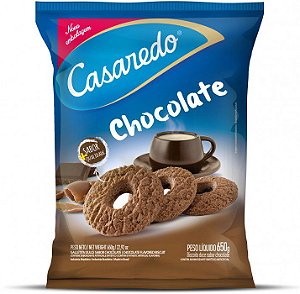 Biscoito Casaredo Rosquinha Chocolate - Embalagem 16X600 GR - Preço Unitário R$7,21