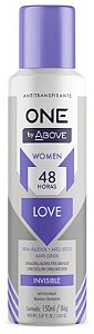 Desodorante Aerosol Above One By 48h Feminino Love - Embalagem 1X150 ML