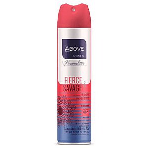 Desodorante Aerosol Above Pers Feminino Fierce Savage - Embalagem 1X150 ML