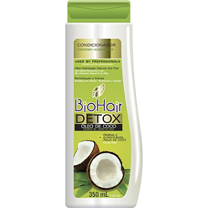 Condicionador Biohair Detox Oleo De Coco - Embalagem 1X350 ML