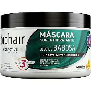 Creme De Cabelo Mascara Biohair Babosa - Embalagem 1X400 GR
