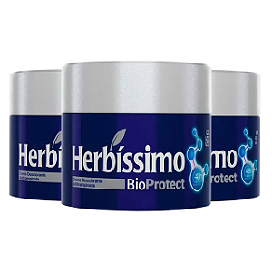 Desodorante Creme Herbal Bio Protect Cedro - Embalagem 12X55 GR - Preço Unitário R$4,93