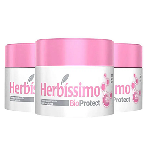 Desodorante Creme Herbal Bio Protect Hibisco - Embalagem 12X55 GR - Preço Unitário R$5,01