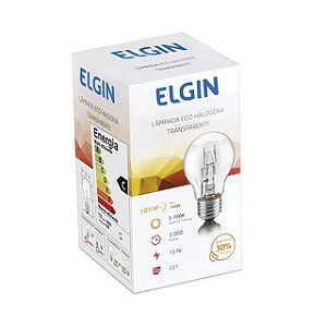 Lampada Halogena Elgin 127x105/150w - Embalagem 10X1 UN - Preço Unitário R$2,47