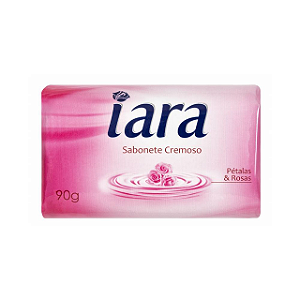 Sabonete Iara Rosa Petalas Rosas - Embalagem 12X80 GR - Preço Unitário R$1,55