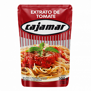 Extrato De Tomate Cajamar Sache - Embalagem 32X300 GR - Preço Unitário R$2,18