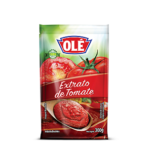 Extrato De Tomate Ole Sache - Embalagem 32X300 GR - Preço Unitário R$2,37