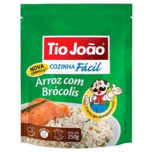 Arroz Tio Joao Cozinha Facil Com Brocolis - Embalagem 1X250 GR