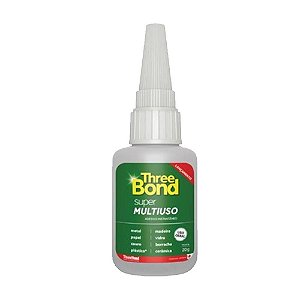Cola Instantanea Three Bond Multiuso 20Gr - Embalagem 12X20 GR - Preço Unitário R$3,79