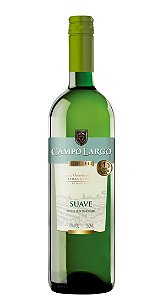 Vinho Campo Largo Branco Suave - Embalagem 12X750 ML - Preço Unitário R$13,06
